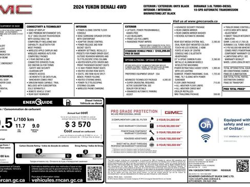 Used 2024 GMC Yukon Denali w/ Advanced Technology Package image 9