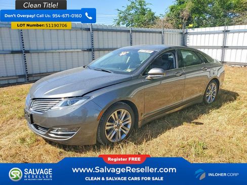 Used 2014 Lincoln MKZ Hybrid w/ Equipment Group 202A Reserve FWD image 1