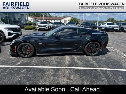 Used 2019 Chevrolet Corvette Grand Sport w/ Carbon Flash Badge Package RWD image 1