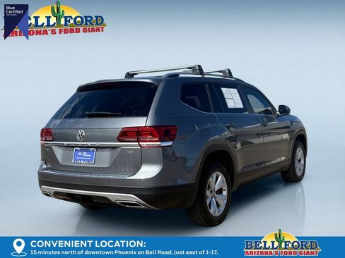 Used 2019 Volkswagen Atlas SE w/ Towing Package FWD image 3