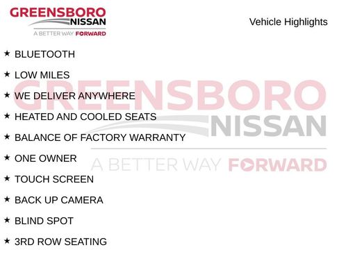 Certified 2024 Nissan Pathfinder Platinum w/ Cargo Package FWD image 10