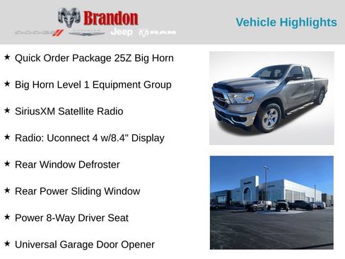 Used 2020 RAM 1500 Big Horn AWD/4WD image 2