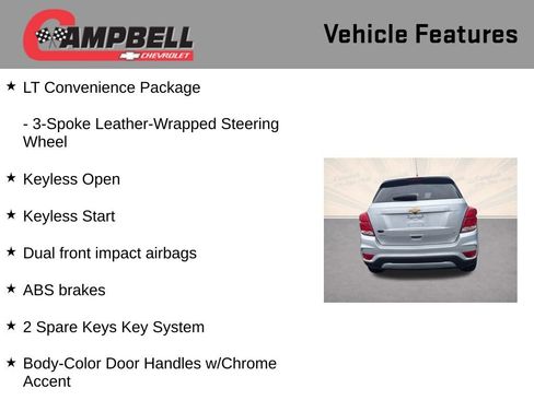 Used 2018 Chevrolet Trax LT w/ LT Convenience Package image 10