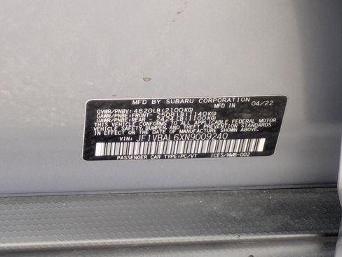 Used 2022 Subaru WRX Limited image 35