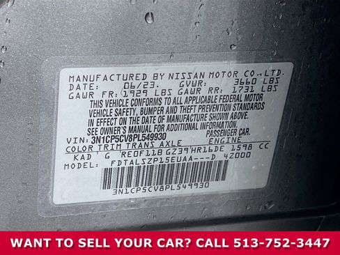 Used 2023 Nissan Kicks SV image 33