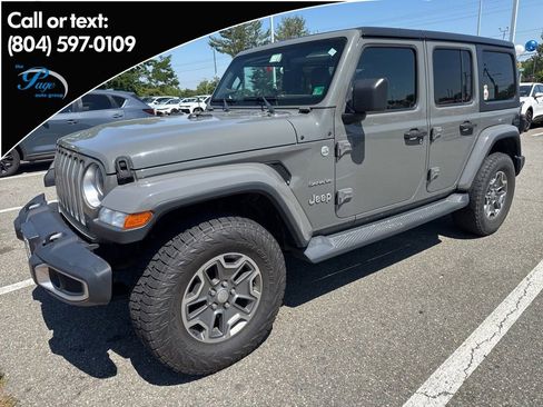 Used 2019 Jeep Wrangler Unlimited Sahara AWD/4WD image 1