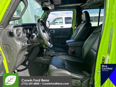 Used 2021 Jeep Wrangler Unlimited Sahara AWD/4WD image 16