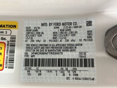 New 2026 Ford Bronco Sport Big Bend w/ Convenience Package AWD/4WD image 30