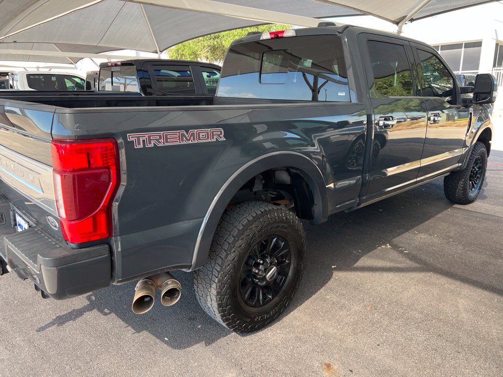 Used 2021 Ford F250 Platinum w/ Tremor Off-Road Package AWD/4WD image 3