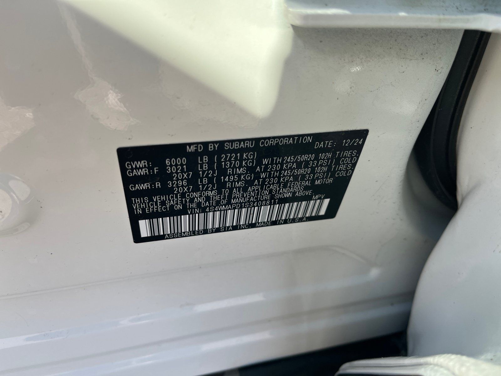 Used 2025 Subaru Ascent Limited AWD/4WD image 25