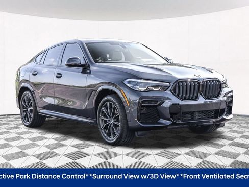 Used 2022 BMW X6 xDrive40i w/ M Sport Package AWD/4WD image 14