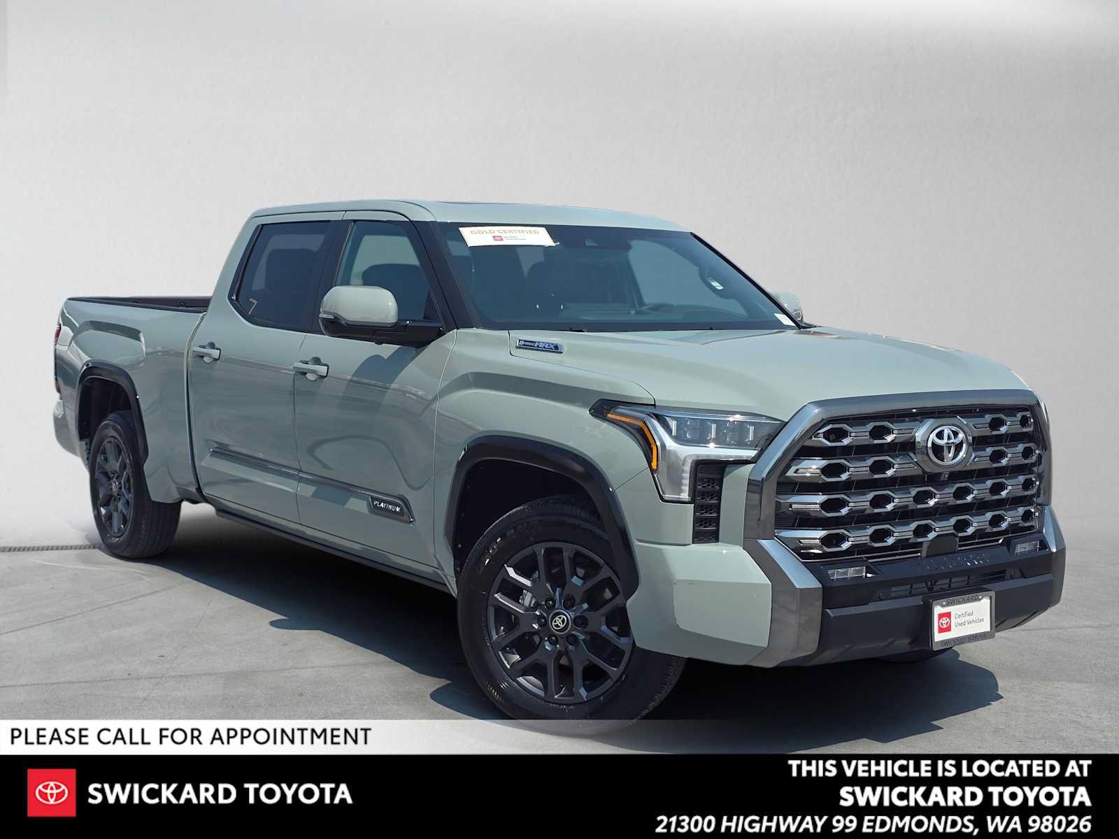 Certified 2026 Toyota Tundra Platinum AWD/4WD image 1