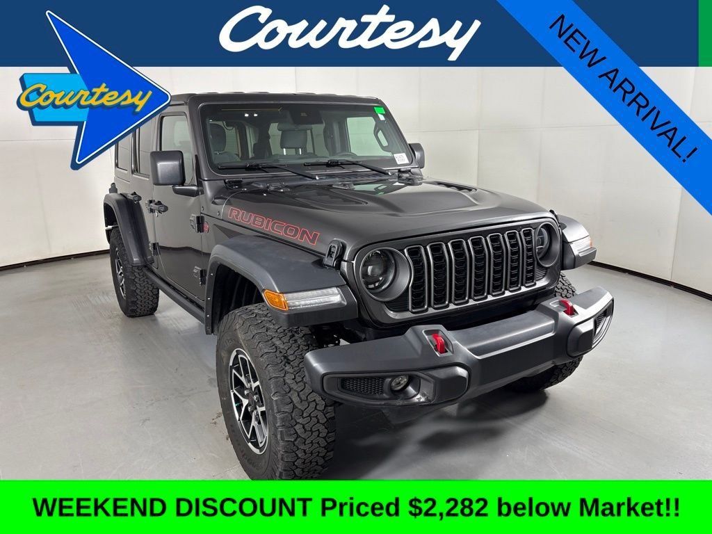 Used 2025 Jeep Wrangler Unlimited Rubicon w/ Convenience Group AWD/4WD image 1