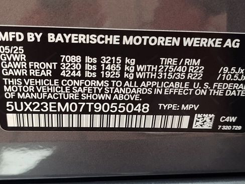 Used 2026 BMW X7 xDrive40i w/ M Sport Package image 21