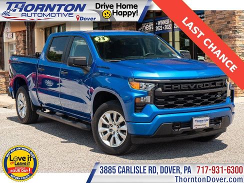 Used 2023 Chevrolet Silverado 1500 Custom w/ LPO, Dark Essentials Package AWD/4WD image 1