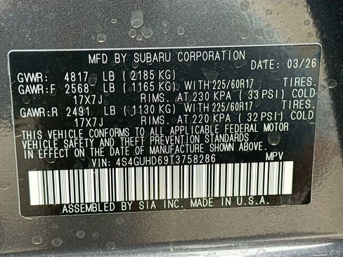 New 2026 Subaru Crosstrek 2.0i Premium AWD/4WD image 41