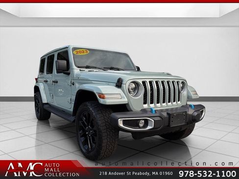 Used 2023 Jeep Wrangler Unlimited Sahara w/ Cold Weather Group AWD/4WD image 1