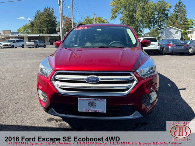 Used 2018 Ford Escape SE w/ SE Sync 3 Package AWD/4WD image 8