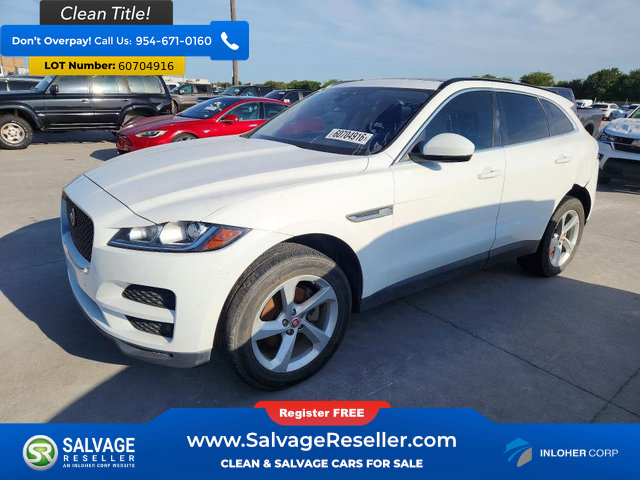 Used 2020 Jaguar F-PACE Premium AWD/4WD image 1