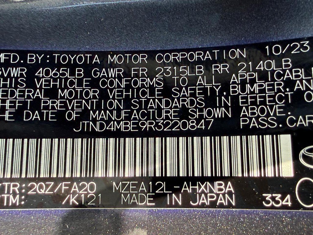 Certified 2024 Toyota Corolla SE FWD image 24