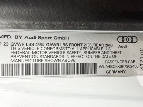 Used 2023 Audi R8 V10 performance w/ Full Leather Package AWD/4WD image 19