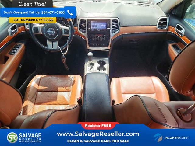 Used 2013 Jeep Grand Cherokee Overland AWD/4WD image 11