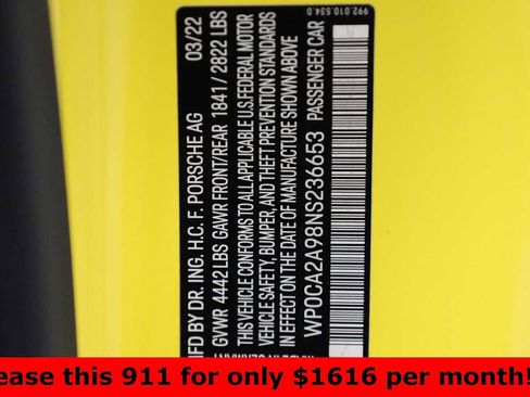 Certified 2022 Porsche 911 Carrera image 43