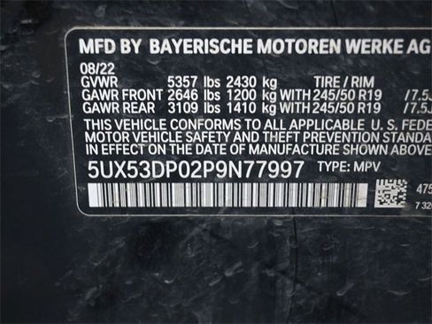 Used 2023 BMW X3 xDrive30i image 29