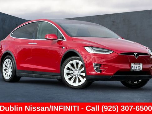 Used 2021 Tesla Model X Long Range AWD/4WD image 2