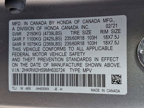 Used 2021 Honda CR-V EX image 28