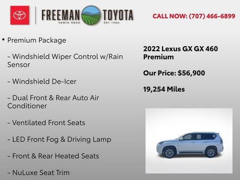 Used 2022 Lexus GX 460 Premium w/ Premium Package AWD/4WD image 5