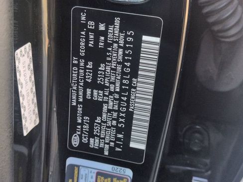 Used 2020 Kia Optima Premium image 31