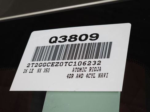 Certified 2026 Lexus NX 350 AWD w/ Accessory Package (2T) image 34