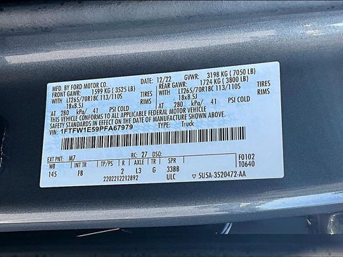 Certified 2023 Ford F150 XLT w/ Equipment Group 302A High AWD/4WD image 20