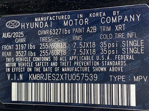 Certified 2026 Hyundai Palisade XRT Pro AWD/4WD image 44
