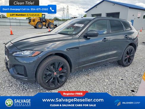 Used 2018 Jaguar F-PACE S AWD/4WD image 1