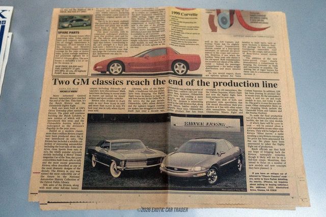 Used 1999 Buick Riviera Supercharged Coupe FWD image 69