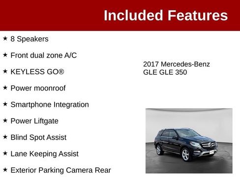 Used 2017 Mercedes-Benz GLE 350 4MATIC image 4