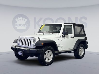 Used 2016 Jeep Wrangler Sport w/ Quick Order Package 24S