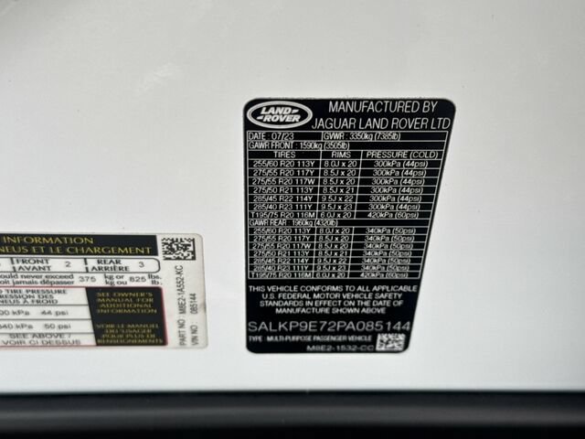 Used 2023 Land Rover Range Rover SE AWD/4WD image 36