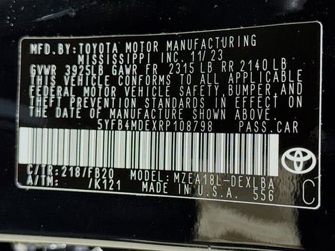 Used 2024 Toyota Corolla LE FWD image 16