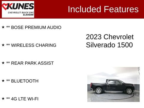 Used 2023 Chevrolet Silverado 1500 LTZ AWD/4WD image 3