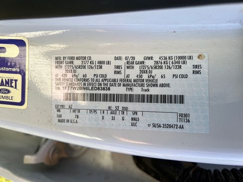 Used 2020 Ford F250 Platinum w/ FX4 Off-Road Package image 57