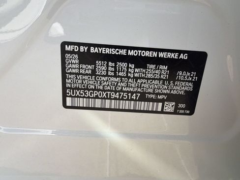 New 2026 BMW X3 xDrive30i w/ Premium Package AWD/4WD image 19