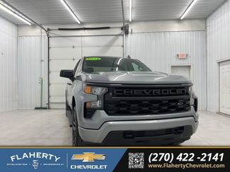 Used 2025 Chevrolet Silverado 1500 Custom w/ LPO, Dark Essentials Package 360° Tour