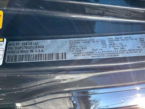 New 2026 Jeep Gladiator Sport AWD/4WD image 13