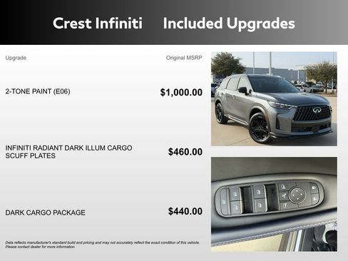 Certified 2026 INFINITI QX60 Sport w/ Dark Cargo Package image 5
