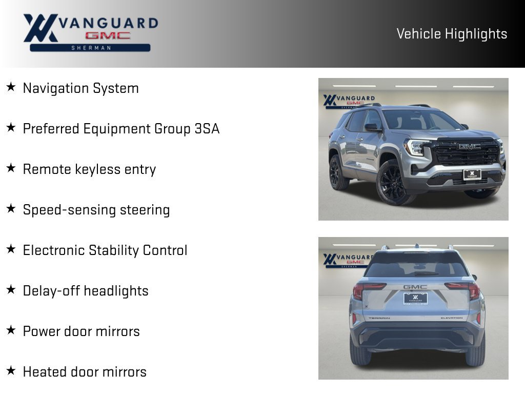 New 2027 GMC Terrain Elevation w/ Black Edition FWD image 10