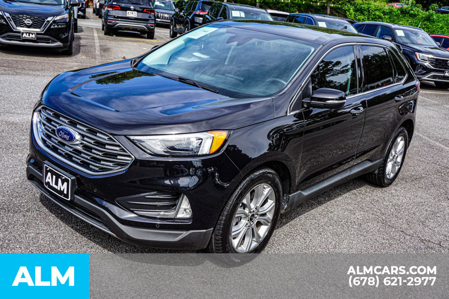 Used 2023 Ford Edge Titanium w/ Cargo Accessory Package AWD/4WD image 14