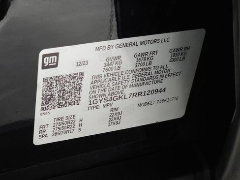 Used 2024 Cadillac Escalade Sport Platinum w/ LPO, ONYX Package AWD/4WD image 45